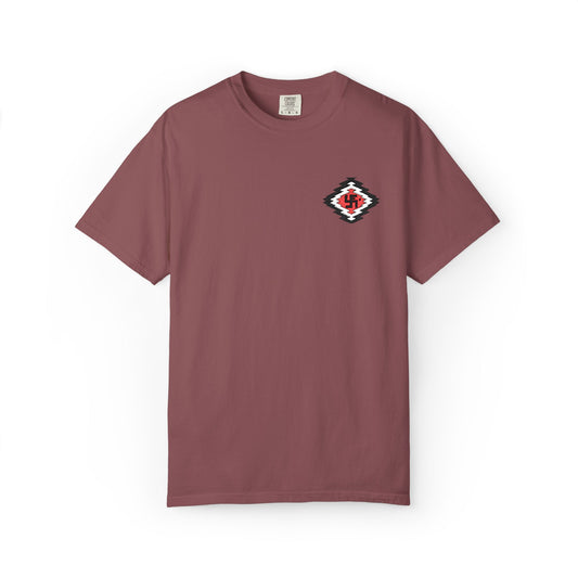 Ye-I Whirling Log Graphic Tee for Casual Style, Trendy Unisex T-Shirt, Gift for Nature Lovers, Vintage Aesthetic, Everyday Wear