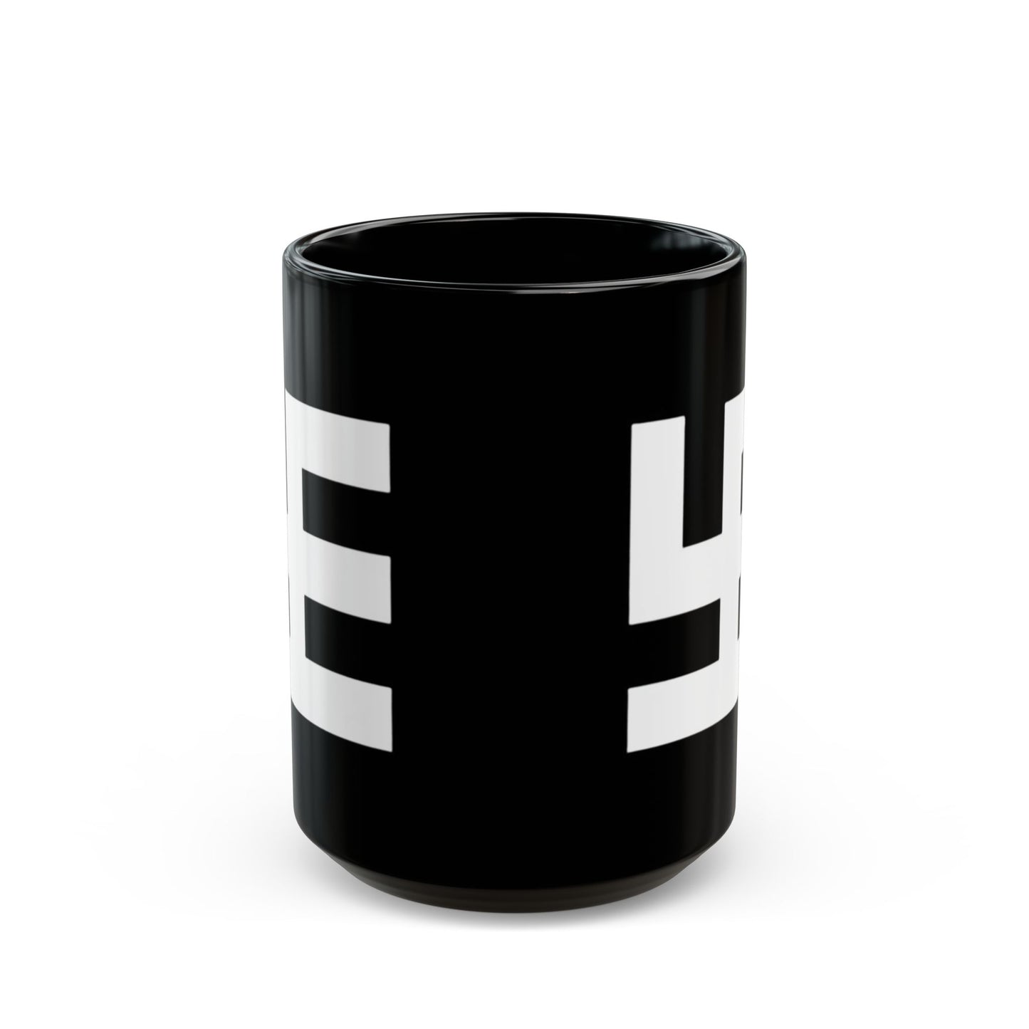 Swasticoin Modern Black Mug