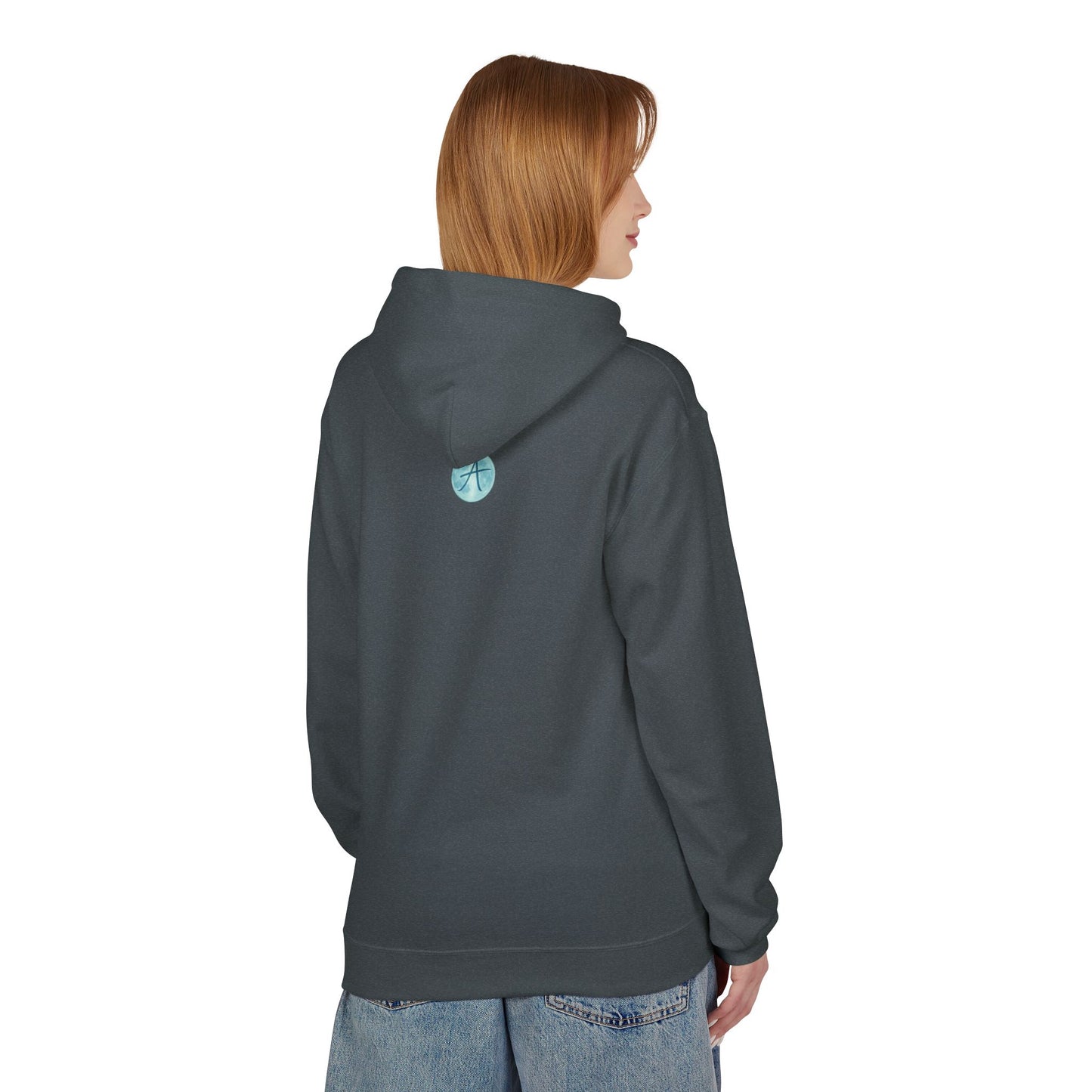 YZY Swasticoin Serene Lantern Hoodie, Cozy Fleece Hooded Sweatshirt, Gift for Nature Lovers, Casual Wear, Outdoor Adventures, Fall Fashion