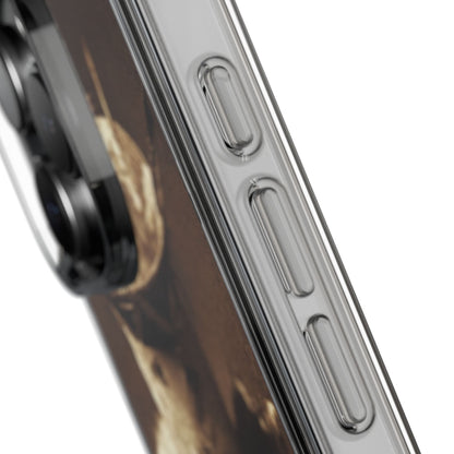 Yei Vintage Cat Photography Phone Case, Clear Cases, Unique Gift for Cat Lovers, Phone Accessory, Stylish Tech Gear, Animal Art