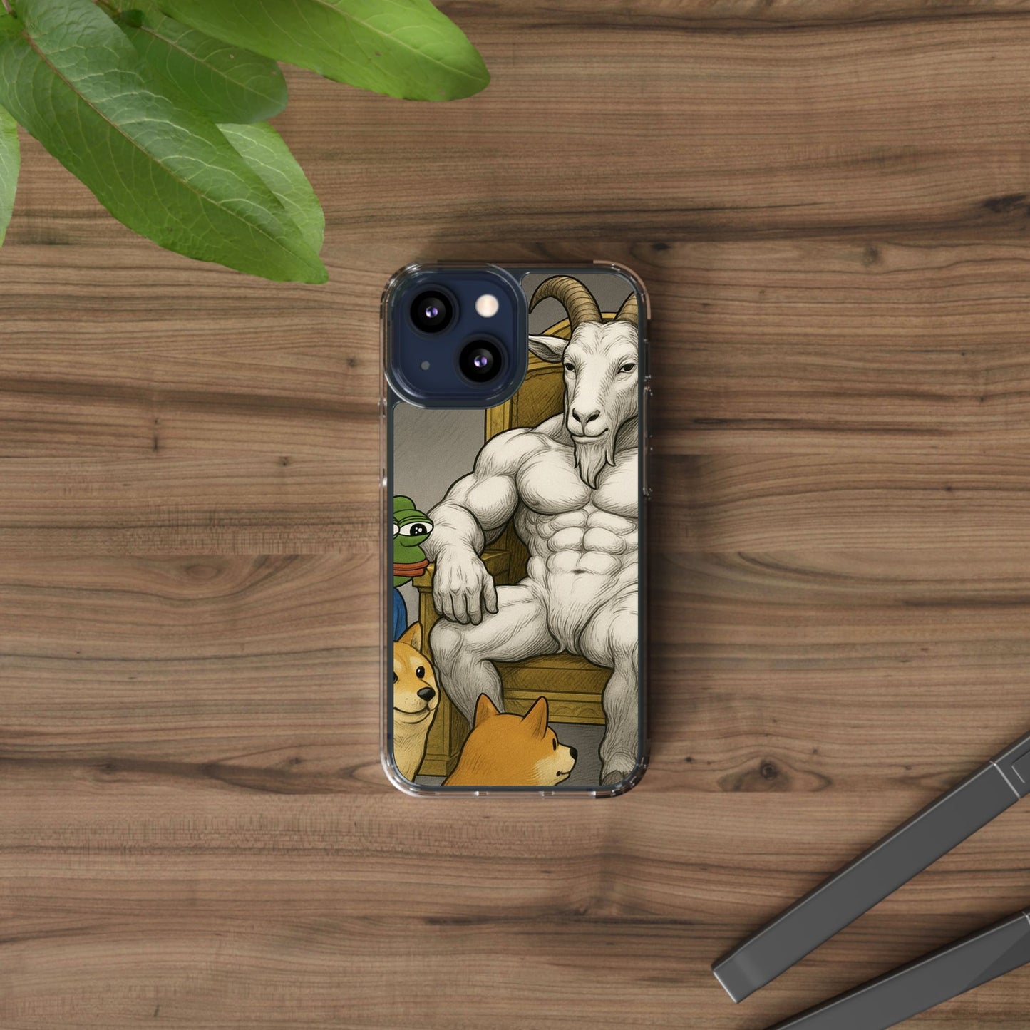Whimsical Clear Phone Cases with Goat Design - Perfect Gift for Animal Lovers, Unique Phone Accessories, Fun Cell Phone Cases, Quirky [...]