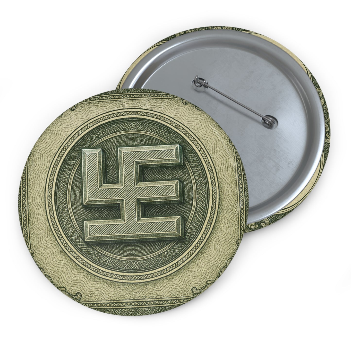 Swasticoin Custom Pin Buttons - Personalized Flair for Jackets, Bags, Gifts, Party Favors, Collectibles