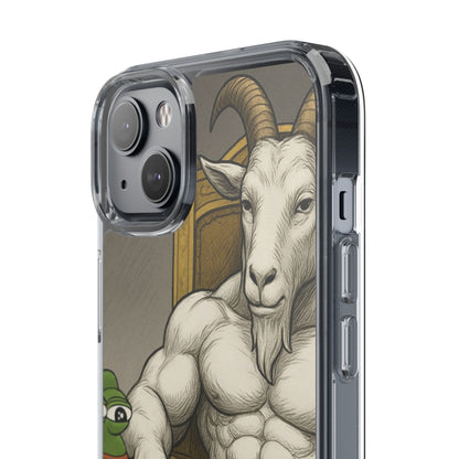 Whimsical Clear Phone Cases with Goat Design - Perfect Gift for Animal Lovers, Unique Phone Accessories, Fun Cell Phone Cases, Quirky [...]