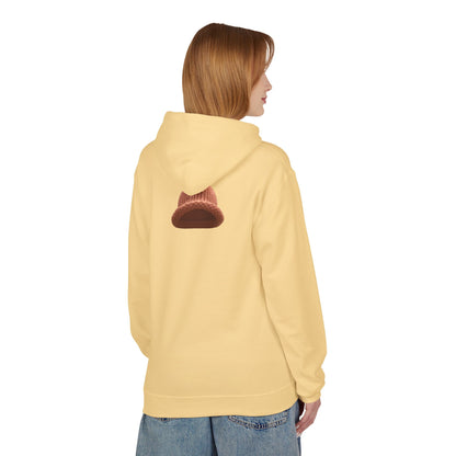 WIF Art Hoodie, Cozy Fleece Pullover for Art Lovers, Unique Gift for Creative Souls, Perfect for Casual Wear, Art-Inspired Fashion