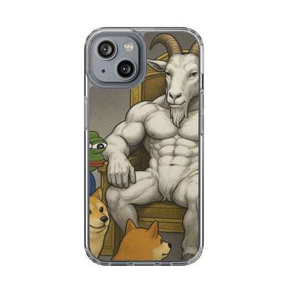 Whimsical Clear Phone Cases with Goat Design - Perfect Gift for Animal Lovers, Unique Phone Accessories, Fun Cell Phone Cases, Quirky [...]
