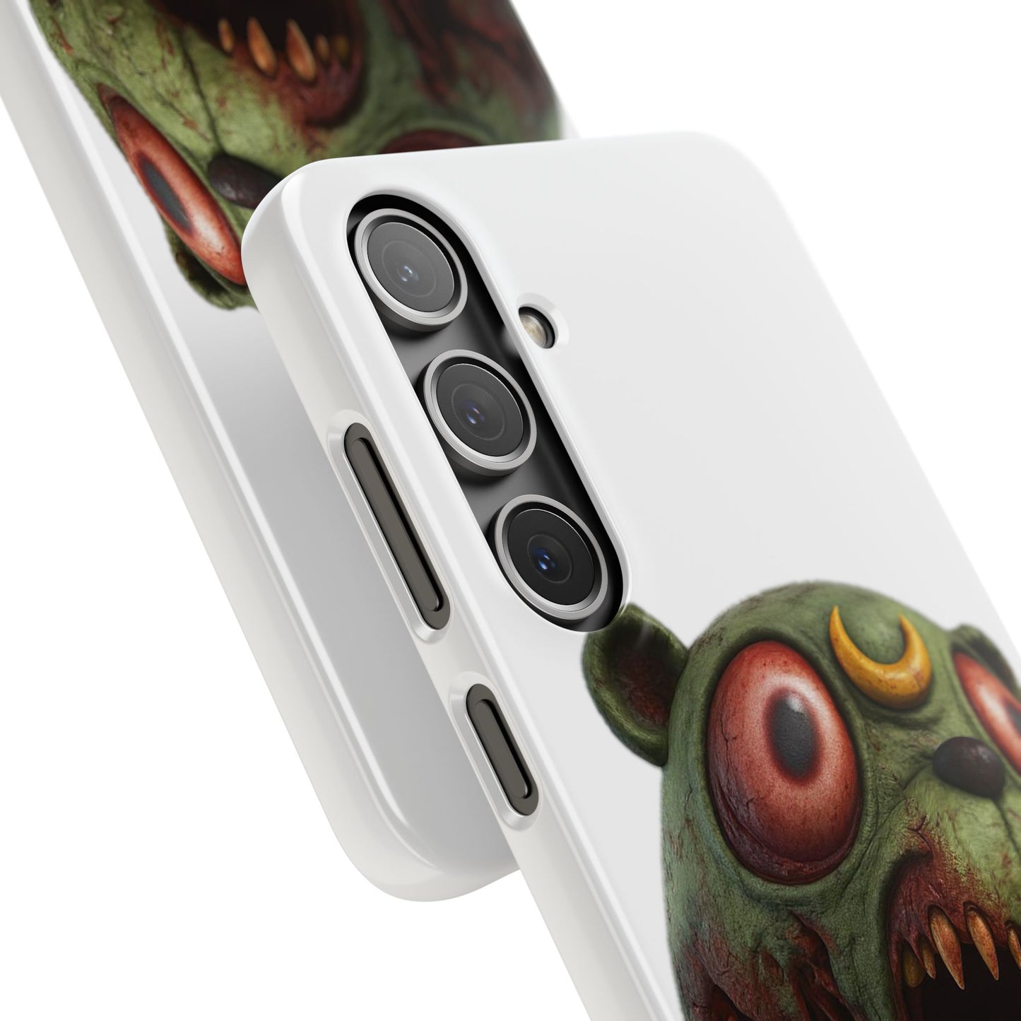 4NBT Zombie Bear Phone Case, Horror Snap Case, Cute but Spooky Accessory, Gift for Halloween, Unique Phone Cover