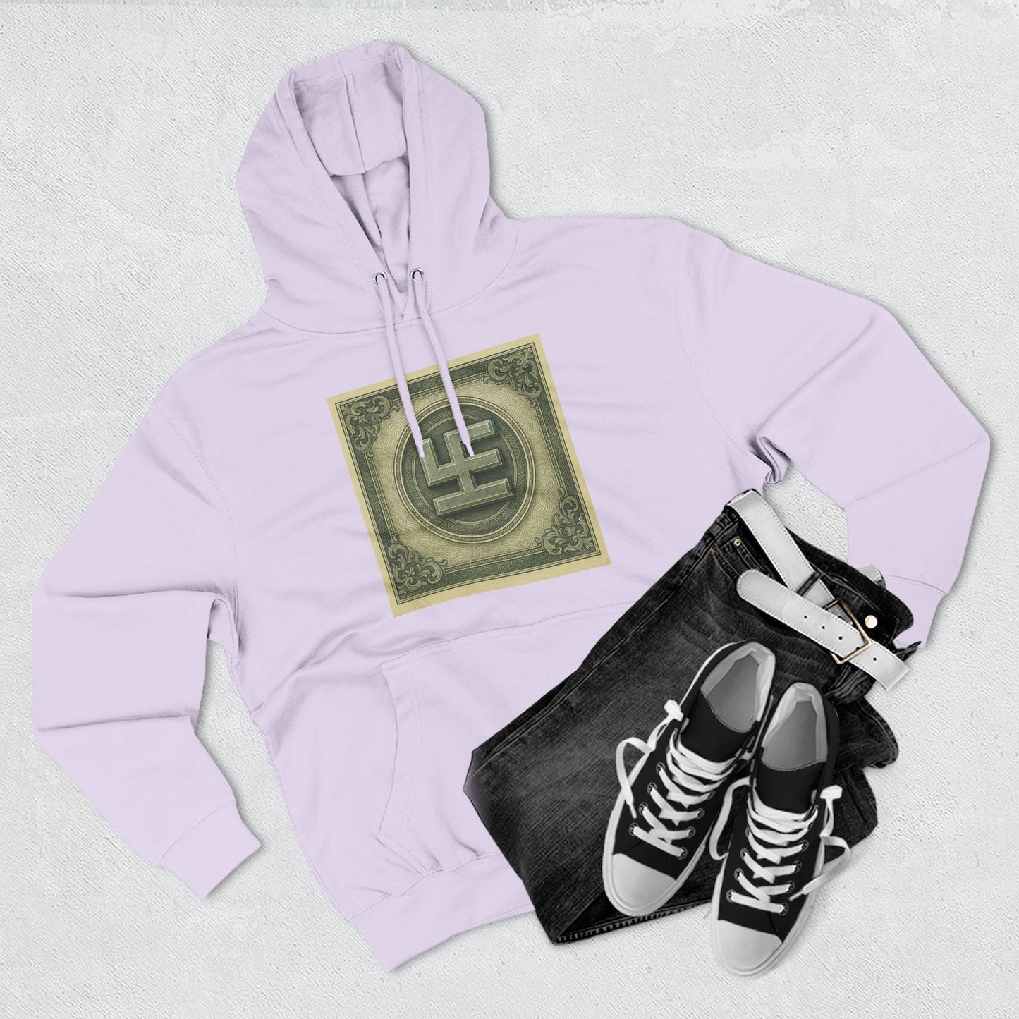 Swasticoin Cozy Three-Panel Fleece Hoodie - Ideal for Casual Days, Layering, and Gift Giving | Perfect for Home, Travel, and Outdoor Use