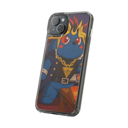 4NBT Clear Cases for Gaming Fans, Illustrated Phone Protection, Cute Anime Style, Collectible Accessories, Perfect Gift for Gamers