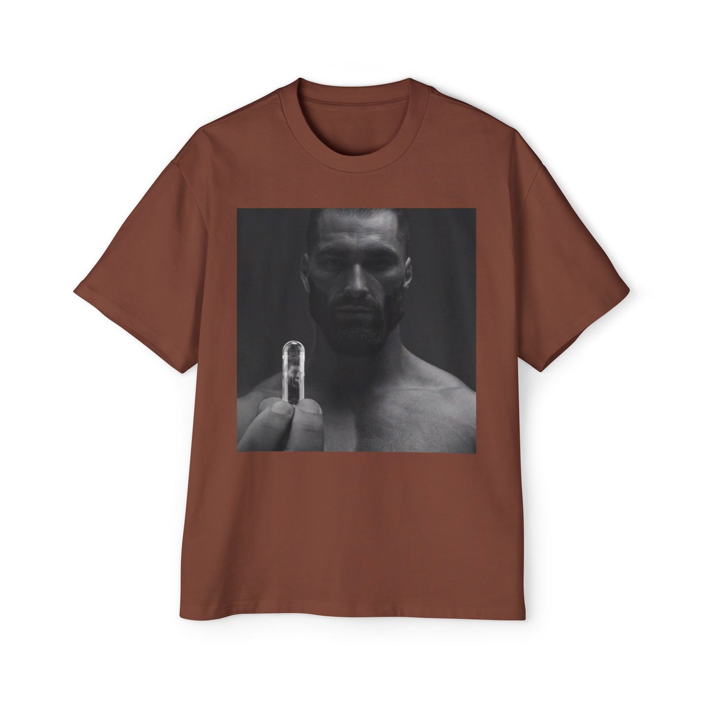 GIGA Men's Oversized Graphic Tee - Streetwear Staple, Gigachad Design, Casual Comfort, Perfect Gift for Him, Ideal for Music Festivals, [...]