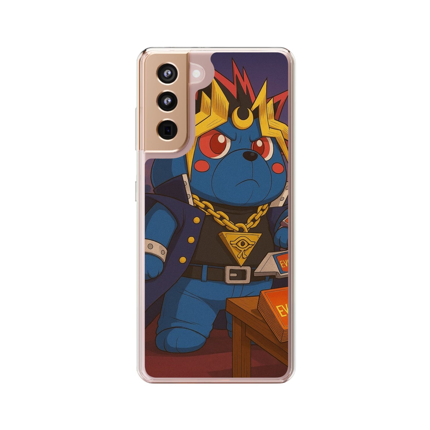 4NBT Clear Cases for Gaming Fans, Illustrated Phone Protection, Cute Anime Style, Collectible Accessories, Perfect Gift for Gamers