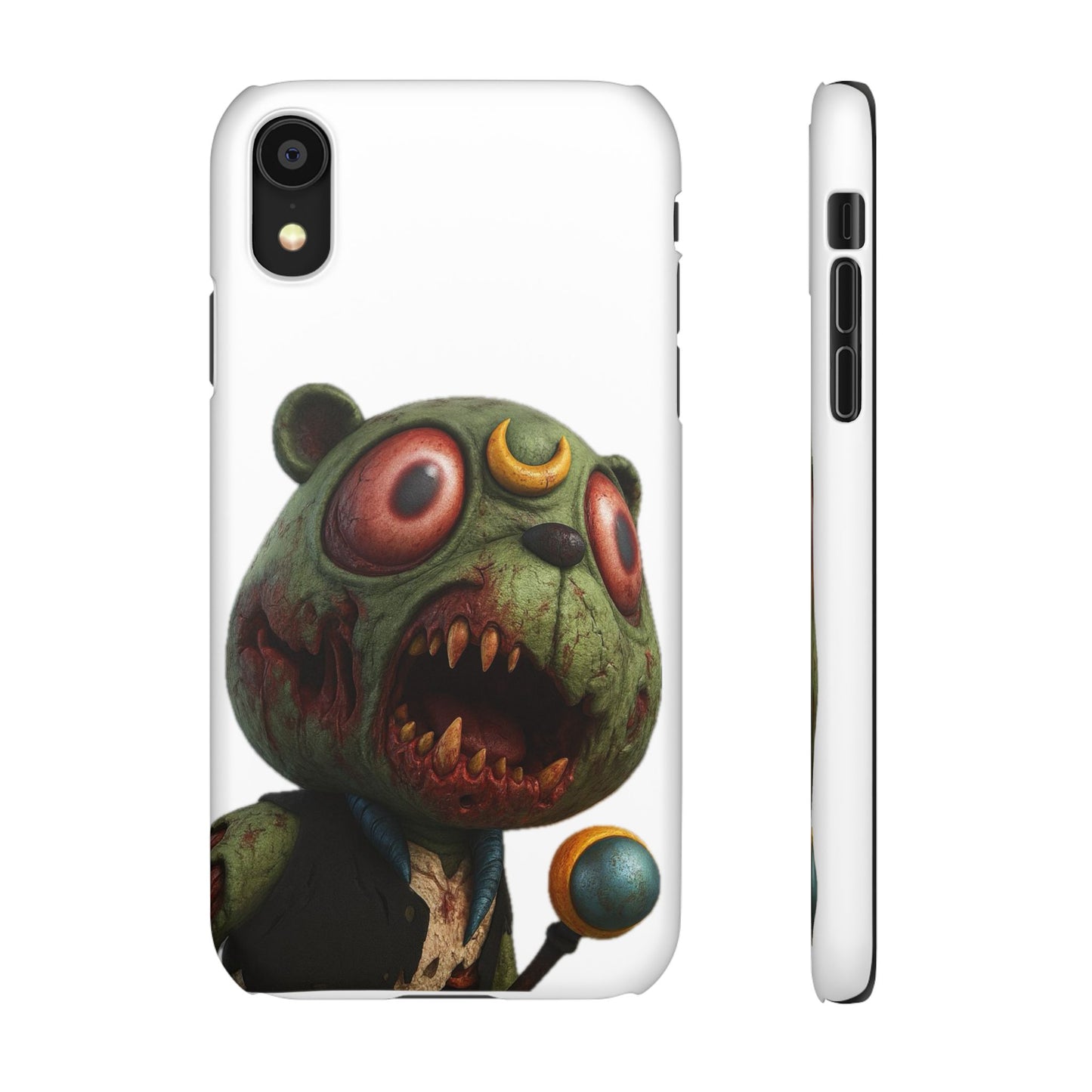 4NBT Zombie Bear Phone Case, Horror Snap Case, Cute but Spooky Accessory, Gift for Halloween, Unique Phone Cover
