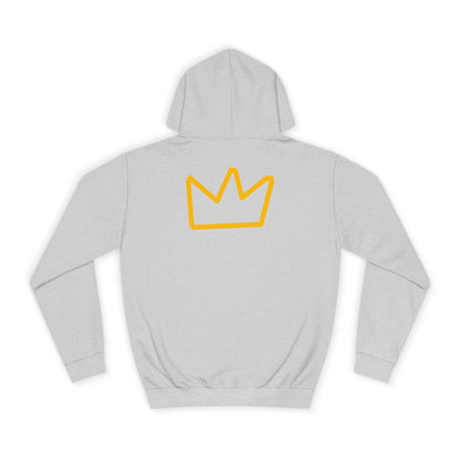 Trench Merch TM Stylish Crown Pull Over Hoodie - Perfect for Students, Campus Wear, Cozy Gifts, Unisex Sweatshirt, Trendy Apparel for Graduates