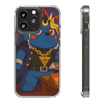 4NBT Clear Cases for Gaming Fans, Illustrated Phone Protection, Cute Anime Style, Collectible Accessories, Perfect Gift for Gamers