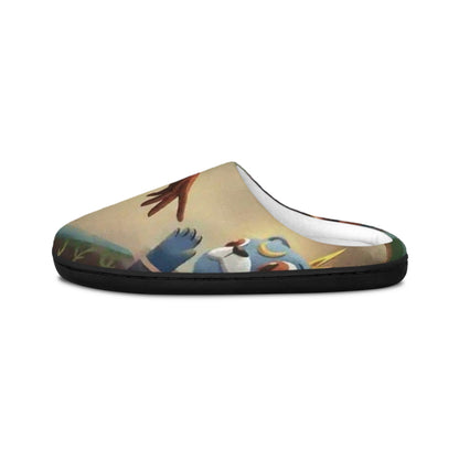 4NBT TB Cozy Indoor Slippers with Unique Artwork - Perfect Gift for Comfort Lovers, Home Essentials, Relaxation, Birthdays, Holidays