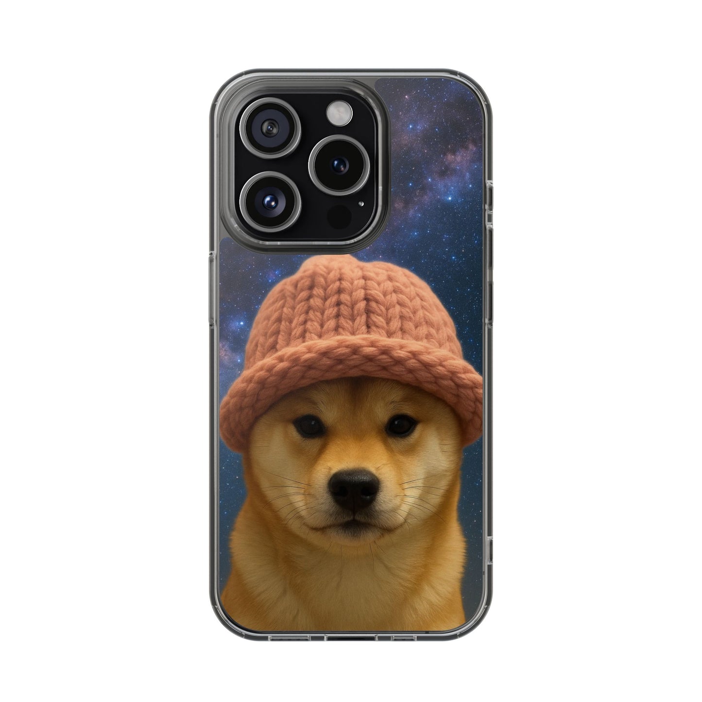 WIF Lovers Clear Phone Case, Cute Phone Cover for Animal Lovers, Pet Gift, Trendy Smartphone Accessory, Unique Dog Case