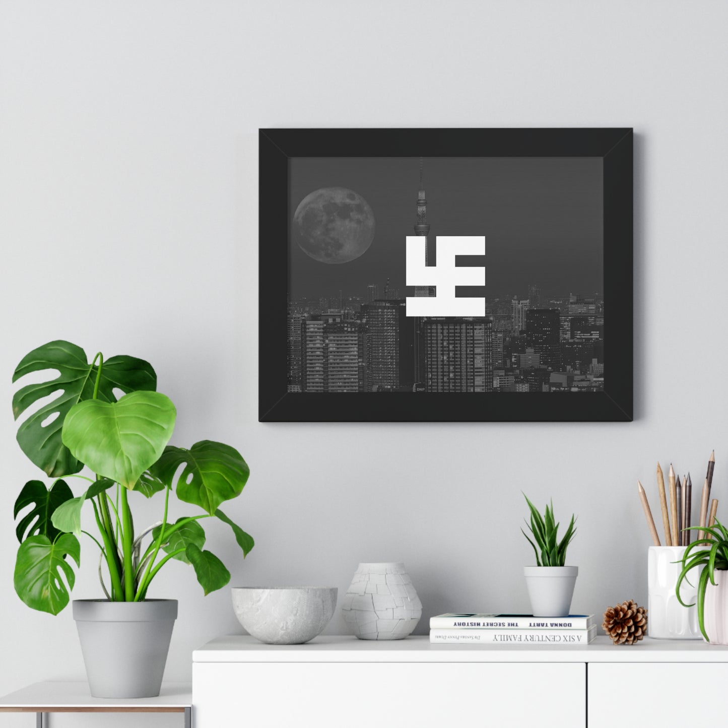 Swasticoin Urban Nightscape Framed Poster | Modern Wall Art for Home Decor, Gift for Art Lovers, Minimalist Design, Office Wall Art, Black and [...]