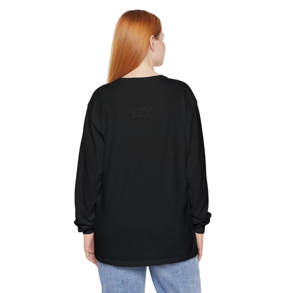 Swasticoin Mystical Mountain Long Sleeve T-Shirt | Unisex Graphic Tee, Trendy Layering Top, Casual Wear, Perfect Gift for Adventurers