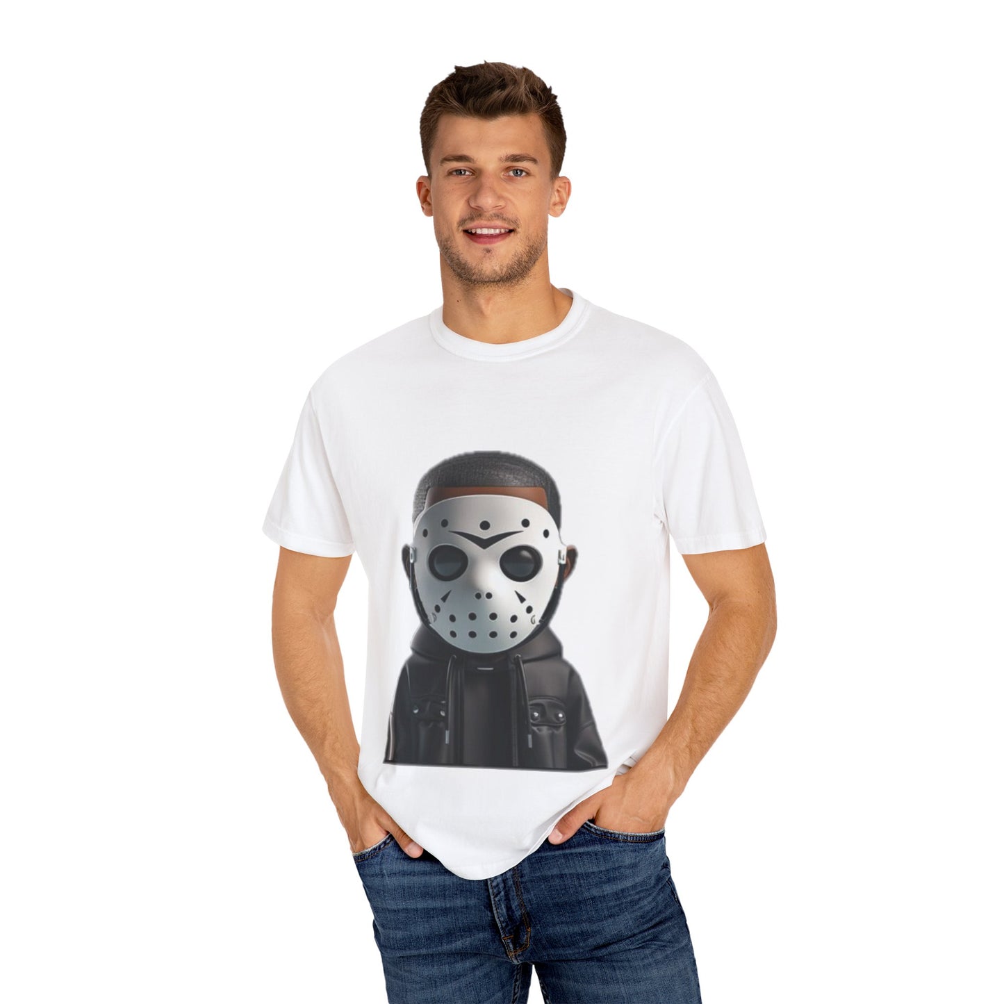 Ye Garment-Dyed T-Shirt with Modern Design, Fashion Tee, Casual Wear for All Occasions, Unique Graphic Shirt, Gift for Him/Her