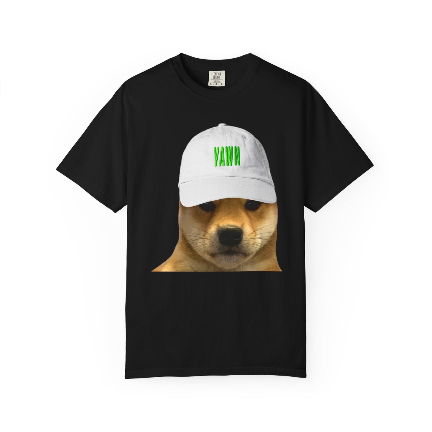 Unisex WIF Yawn T-Shirt | Funny Pet Lover Tee | Casual Wear | Gift for Dog Owners | Animal Humor Apparel | Quirky Fashion