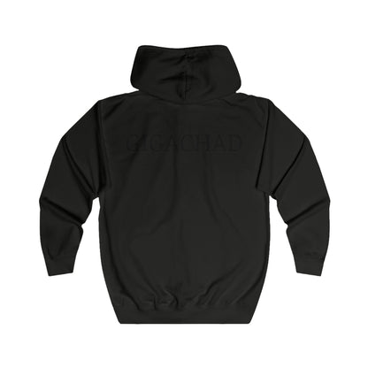 GIGA Unisex Full Zip Hoodie | Trendy Sweatshirt for Casual Outings, Gift for Friends, Gym Wear, Unique Fashion Statement