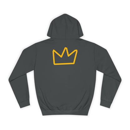 Trench Merch TM Stylish Crown Pull Over Hoodie - Perfect for Students, Campus Wear, Cozy Gifts, Unisex Sweatshirt, Trendy Apparel for Graduates