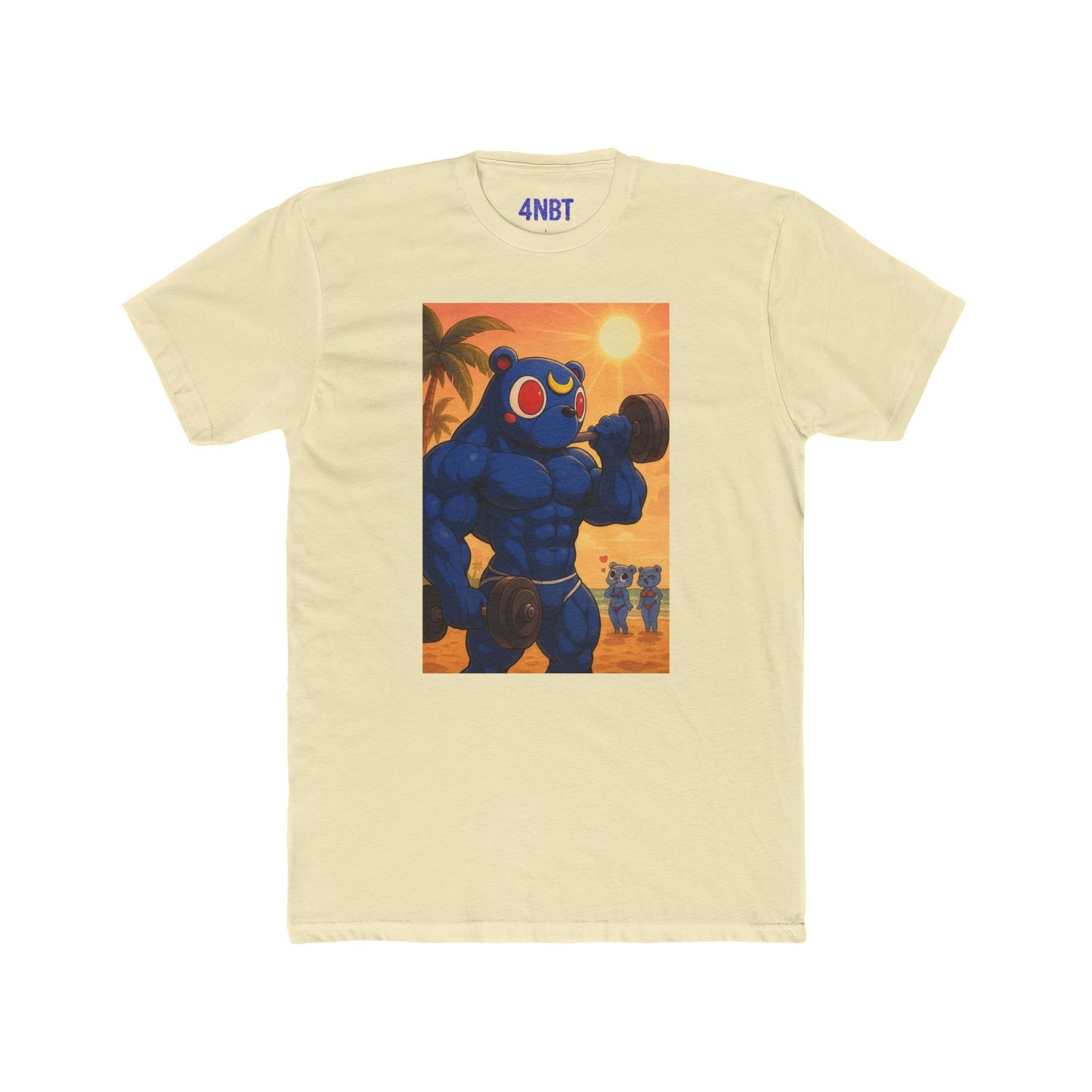 4NBT Stylish Graphic Tee, Fun Summer Shirt, Cool Gift for Him/Her, Casual Everyday Wear, Perfect for Beach Days, Unique Art Design