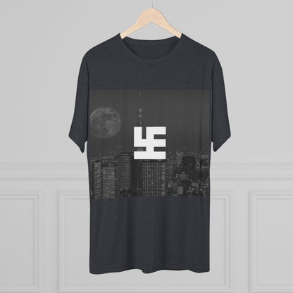 Swasticoin Urban Skyline Graphic Tee, Vintage City Aesthetic Shirt, Unisex Tri-Blend Crew Tee for Casual Style, Perfect Gift for City Lovers, [...]