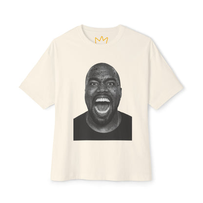 Ye Bold Expression Unisex Oversized Tee - Graphic T-Shirt for Music Lovers, Streetwear, Gift Idea, Casual Wear, Urban Style
