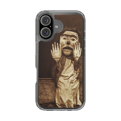 Yei Unique Clear Phone Case with Vintage Puppet Design, Artistic Phone Cover, Retro Style Protection, Gifts for Theater Lovers, Customized [...]