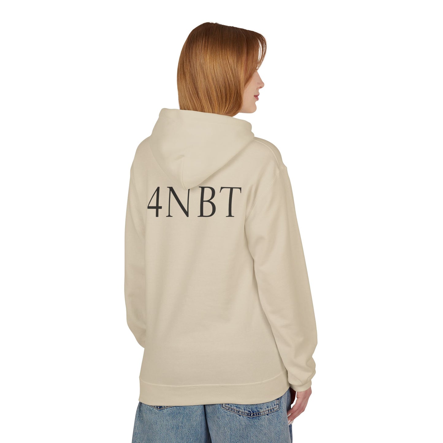 4NBT Fleece Hoodie with Fun Graphic, Cool Streetwear, Unisex Apparel, Unique Gift for Gamers, Trendy Layering Piece