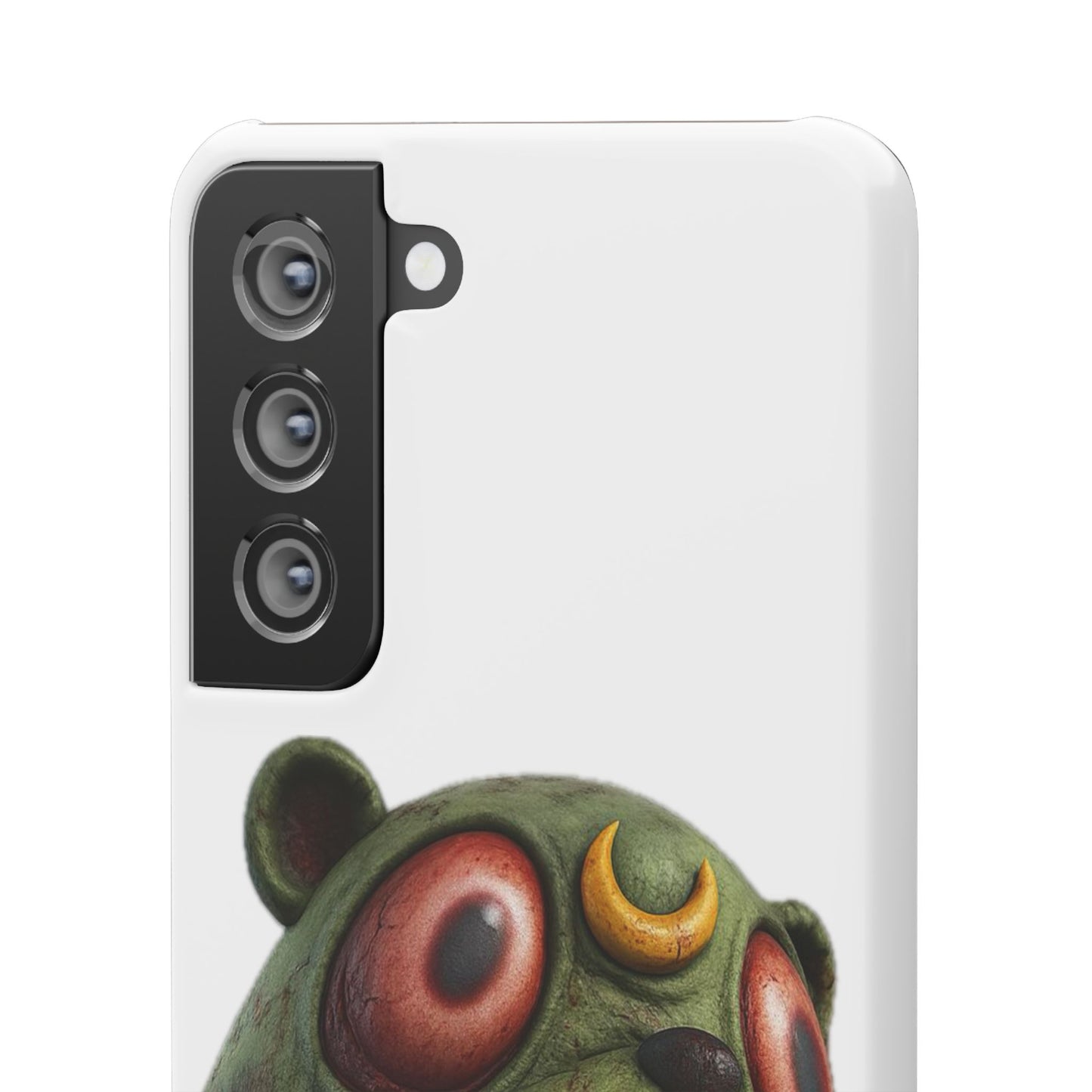 4NBT Zombie Bear Phone Case, Horror Snap Case, Cute but Spooky Accessory, Gift for Halloween, Unique Phone Cover