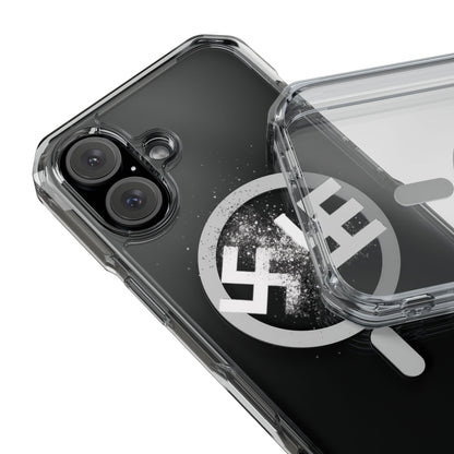 Swasticoin Magnetic Clear Phone Case, Stylish Protective Case for iPhones, Durable and Trendy Phone Cover, Perfect Gift for Tech Lovers, Modern Design