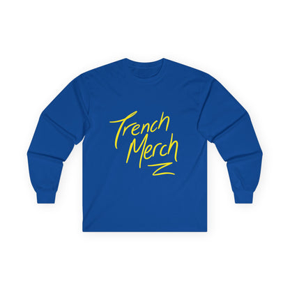 Trench Merch Unisex Long Sleeve Tee for Casual Style, Gifts, Music Lovers, Everyday Wear, Streetwear, Concerts