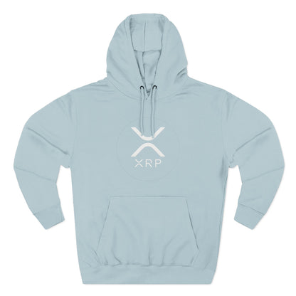 XRP Cozy Three-Panel Fleece Hoodie for Relaxed Casual Style, Perfect for Lounging, Gifting, Everyday Wear, and Cozy Nights