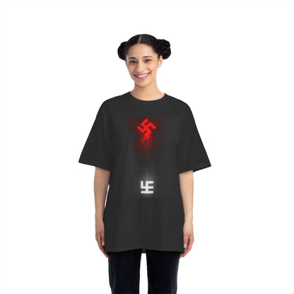Swasticoin Graphic Short-Sleeve T-Shirt, Statement Tee, Casual Wear, Unique Gift, Streetwear, Fashion Tee