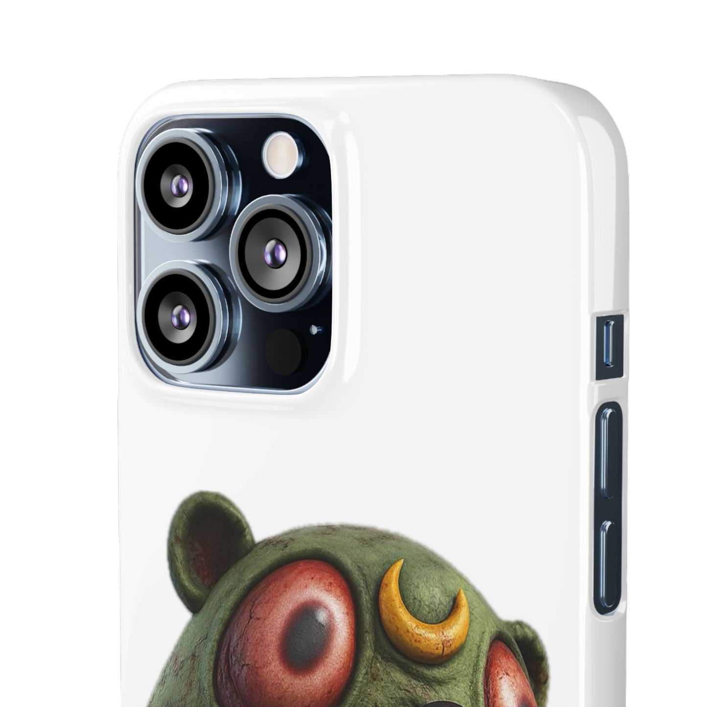 4NBT Zombie Bear Phone Case, Horror Snap Case, Cute but Spooky Accessory, Gift for Halloween, Unique Phone Cover