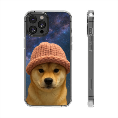 WIF Lovers Clear Phone Case, Cute Phone Cover for Animal Lovers, Pet Gift, Trendy Smartphone Accessory, Unique Dog Case
