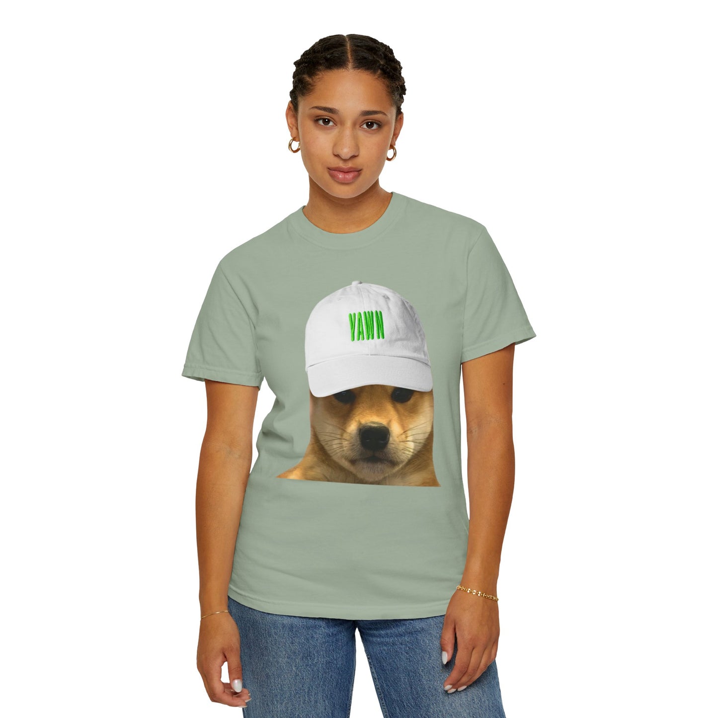Unisex WIF Yawn T-Shirt | Funny Pet Lover Tee | Casual Wear | Gift for Dog Owners | Animal Humor Apparel | Quirky Fashion