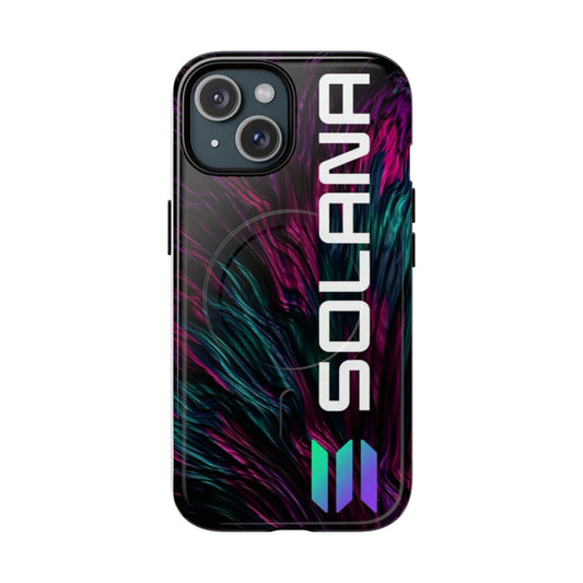 Solana Tough Magnetic Phone Case | Stylish Protection, Unique Art, Gift for Tech Lovers, Phone Accessory, Modern Design