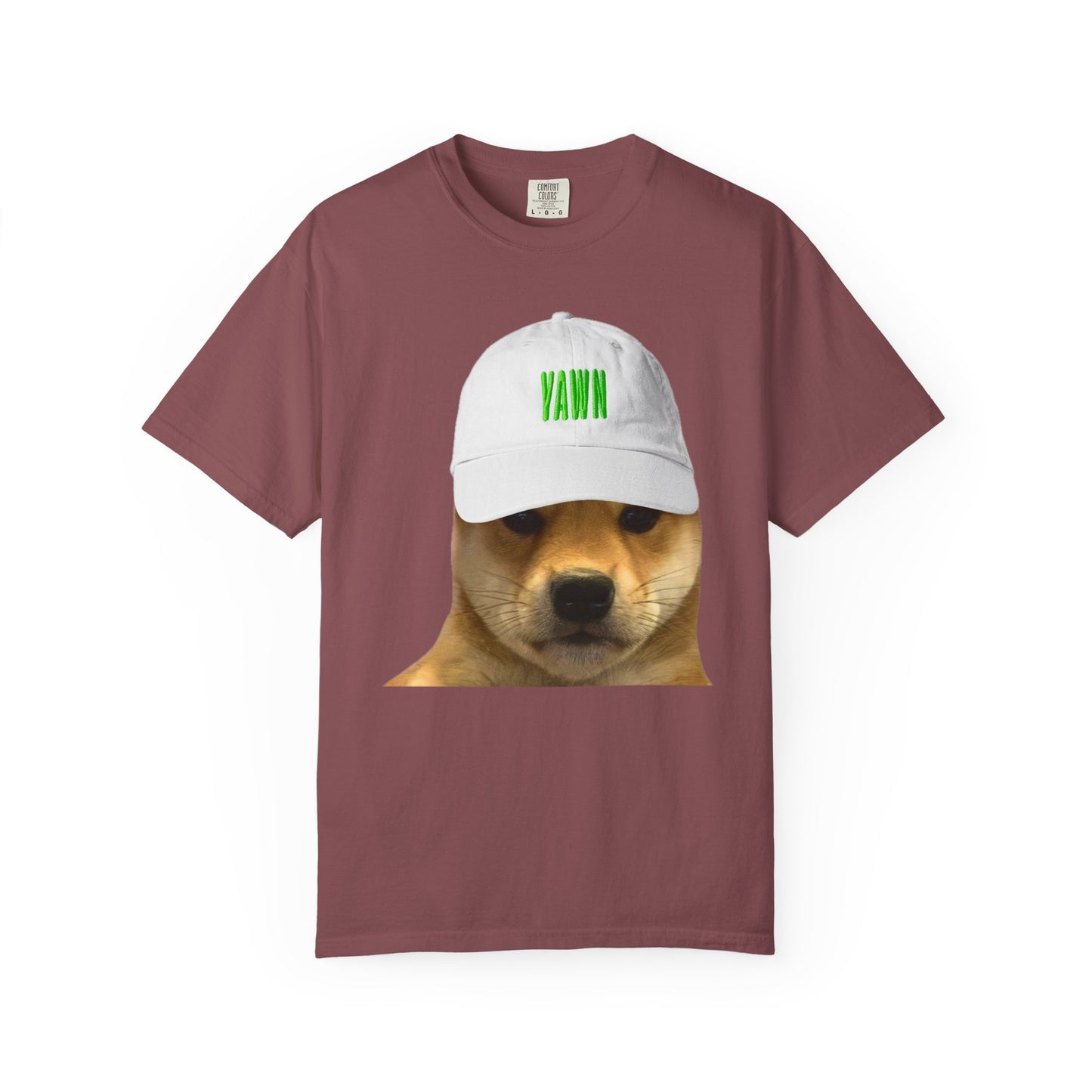 Unisex WIF Yawn T-Shirt | Funny Pet Lover Tee | Casual Wear | Gift for Dog Owners | Animal Humor Apparel | Quirky Fashion