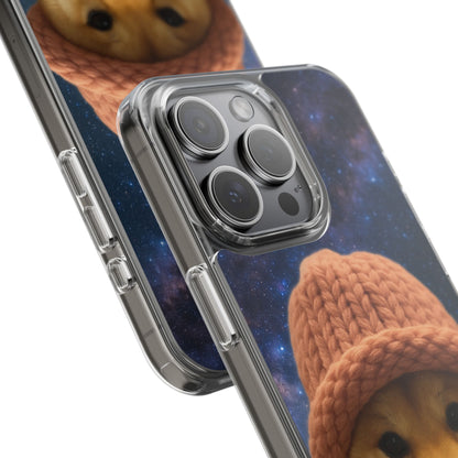 WIF Lovers Clear Phone Case, Cute Phone Cover for Animal Lovers, Pet Gift, Trendy Smartphone Accessory, Unique Dog Case