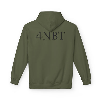 4NBT Fleece Hoodie with Fun Graphic, Cool Streetwear, Unisex Apparel, Unique Gift for Gamers, Trendy Layering Piece