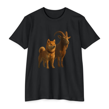 GOAT T-Shirt, Unisex T-Shirt, Pet Lover Gift, Animal-Themed Apparel, Fun Casual Wear, Unique Graphic Tee