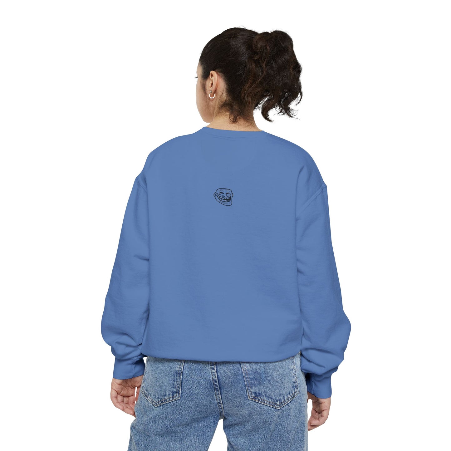 TROLL Stylish Unisex Sweatshirt with Playful Graphic, Trendy Streetwear, Cozy and Casual, Perfect Gift for Any Occasion, Unique Art Design