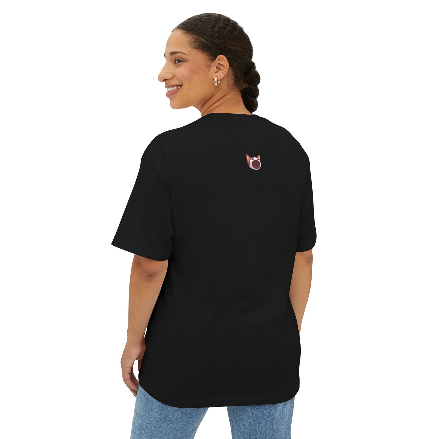 POPCAT Graphic Tee, Relaxed Fashion Top, Unique Gift for Cat Lovers, Funny Statement Shirt, Ideal for Gift Giving