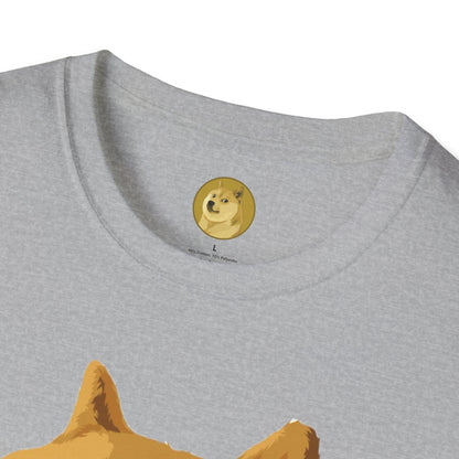 Doge Lover Unisex T-Shirt, Funny Pet Tee, Cute Graphic Tee, Casual Wear, Gift for Dog Owners, Birthday Gift, Relaxed Fit