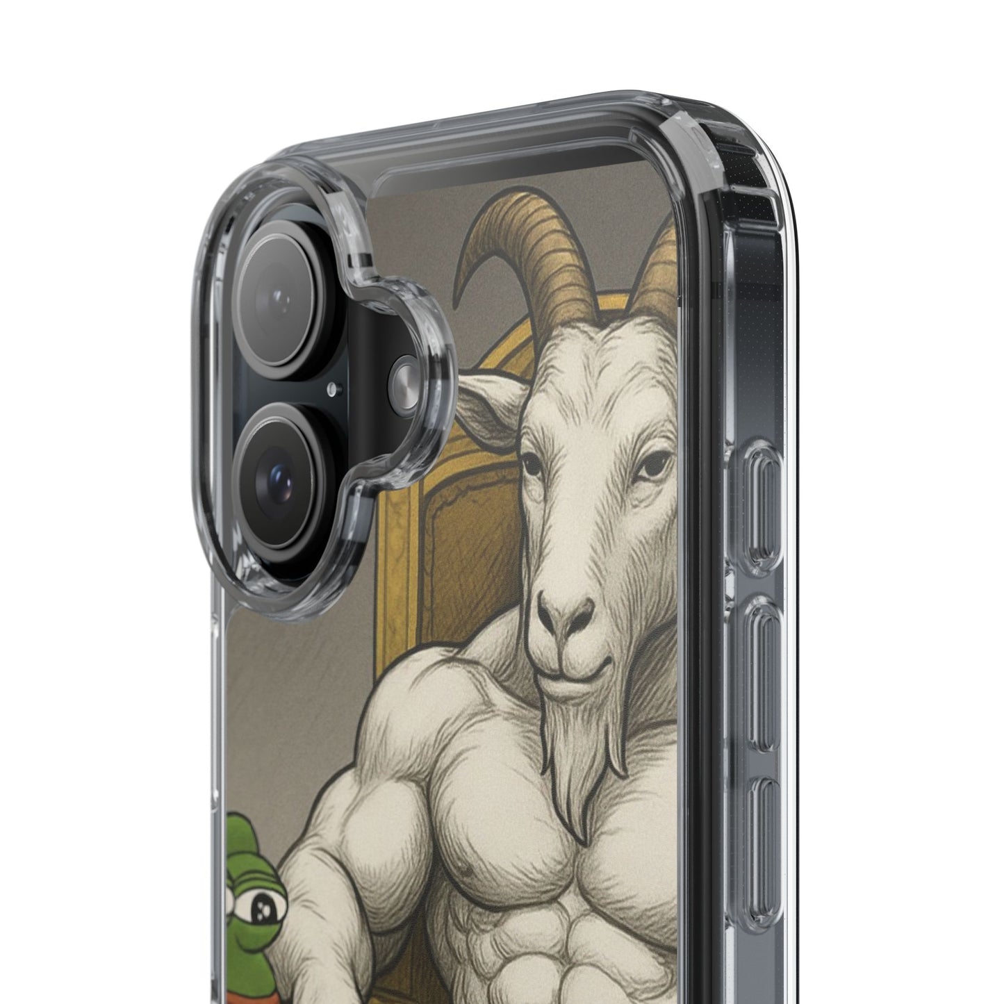 Whimsical Clear Phone Cases with Goat Design - Perfect Gift for Animal Lovers, Unique Phone Accessories, Fun Cell Phone Cases, Quirky [...]