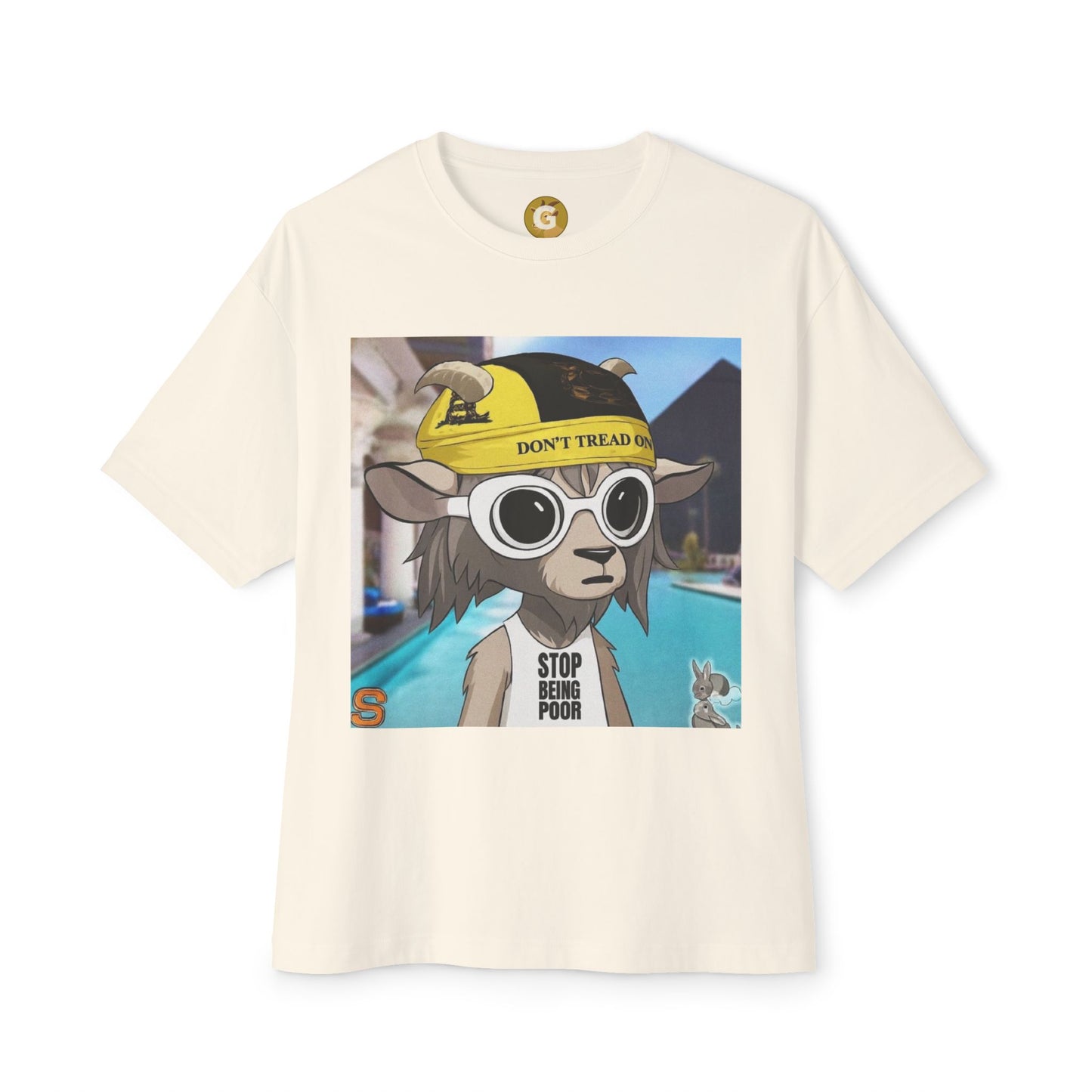 Cool Goat Alon Unisex Oversized Tee | Fun Summer Vibes | Perfect Gift for Friends | Stylish Casual Wear, Relaxed Fit T-Shirt, Pool Party [...]
