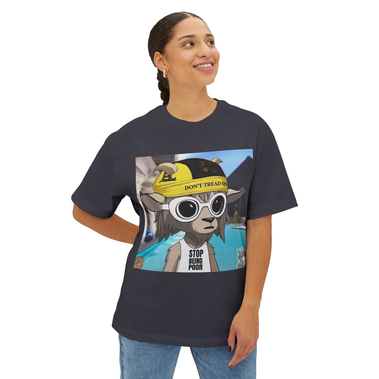 Cool Goat Alon Unisex Oversized Tee | Fun Summer Vibes | Perfect Gift for Friends | Stylish Casual Wear, Relaxed Fit T-Shirt, Pool Party [...]