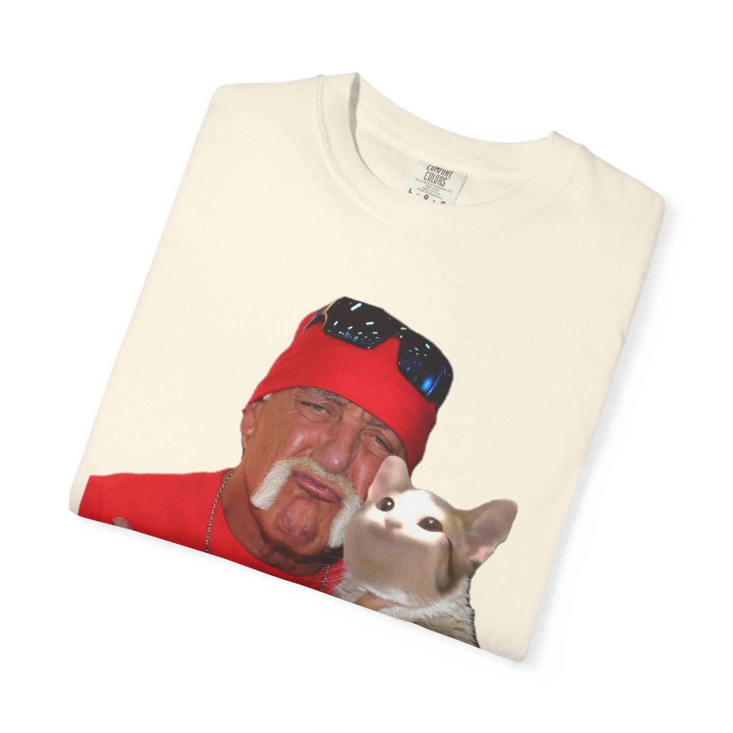 POPCAT Hilarious Unisex T-Shirt: Perfect for Dads, Pet Lovers, Gifts, Funny Apparel, Casual Wear, Cat Lovers